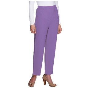 SUSAN GRAVER LUSTRA KNIT PULL ON PANTS 2X